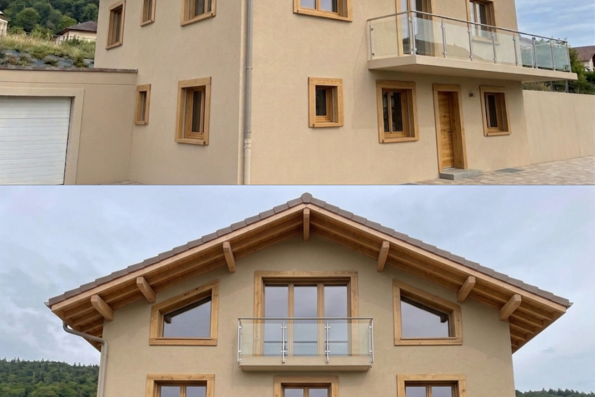 Bardage Maison Vulbens APRÈS